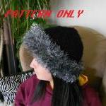 Furry Hat Knitting Pattern
